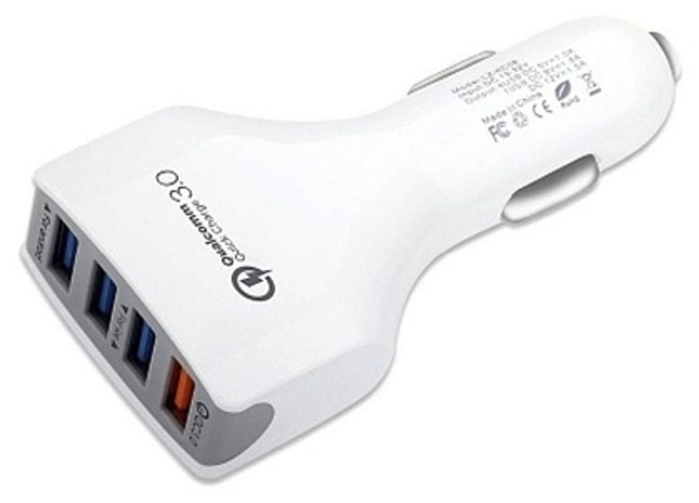 Зарядное устройство Cablexpert MP3A-UC-CAR18 белый