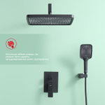 Душевая система встраиваемая Raglo R01.27.06, черный