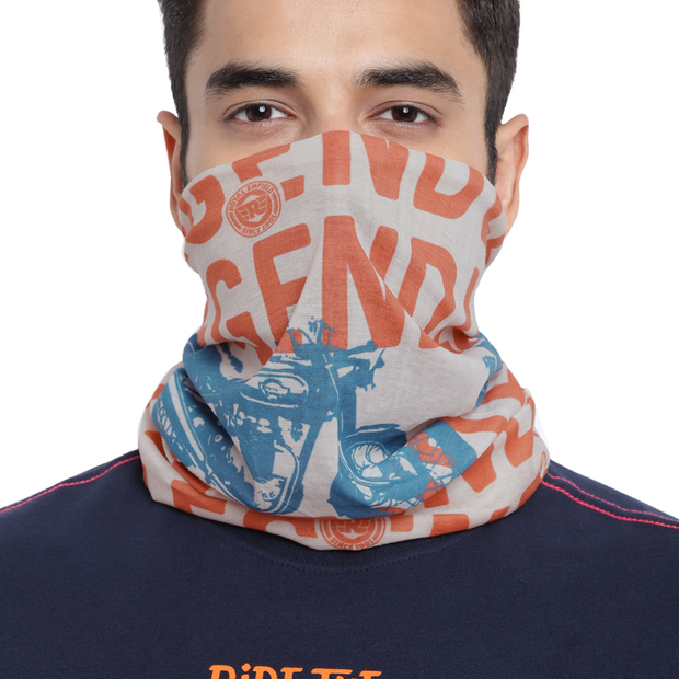 Кольцевая повязка на шею/руку Royal Enfield, цвет - белый (OFF WHITE), арт. RRGHGM000013 (серия - LEGEND HGSS20006)