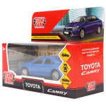 Модель ин. мет. "Toyota Camry" 12см. двери, багаж, синий, коробка CAMRY-12-BU (Технопарк)