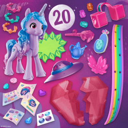 My Little Pony - пони с аксессуарами Izzy Moonbow / артикул   F1785 F3542  / GTIN 5010993882304