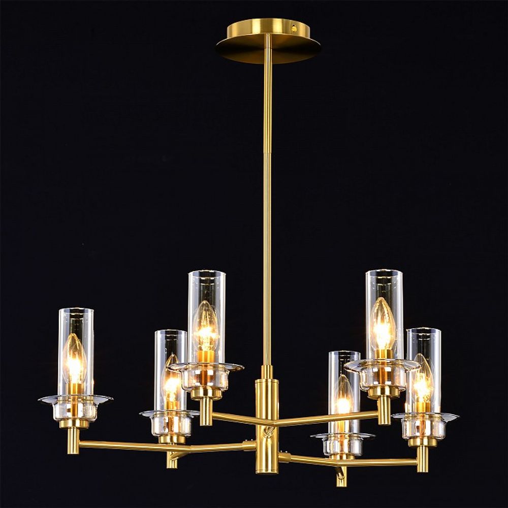 Люстра на штанге ILLUMICO IL5216 IL5216-6PLS-24 HIGHBALL