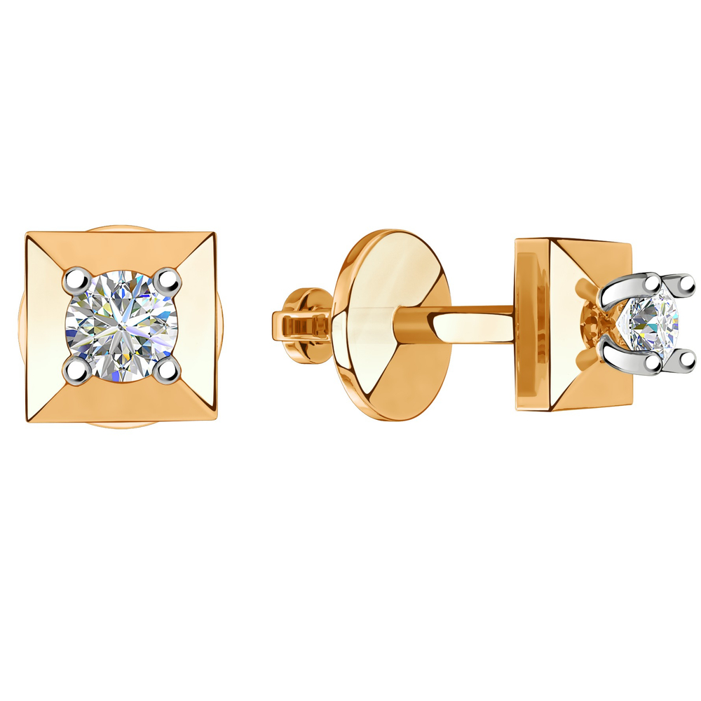 Серьги из золота 585 пробы