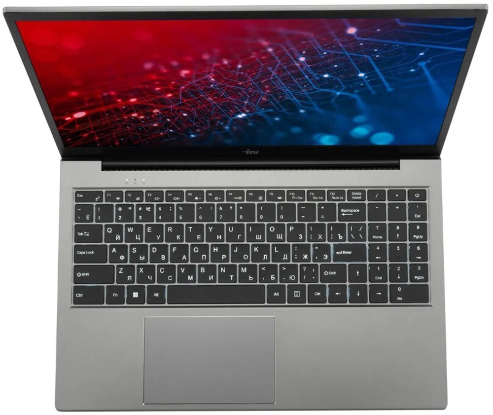 Ноутбук  iRu Planio 15INPR 15.6 ", Intel N, 16 Гб RAM, 512 Гб SSD, UHD Graphics, Серый