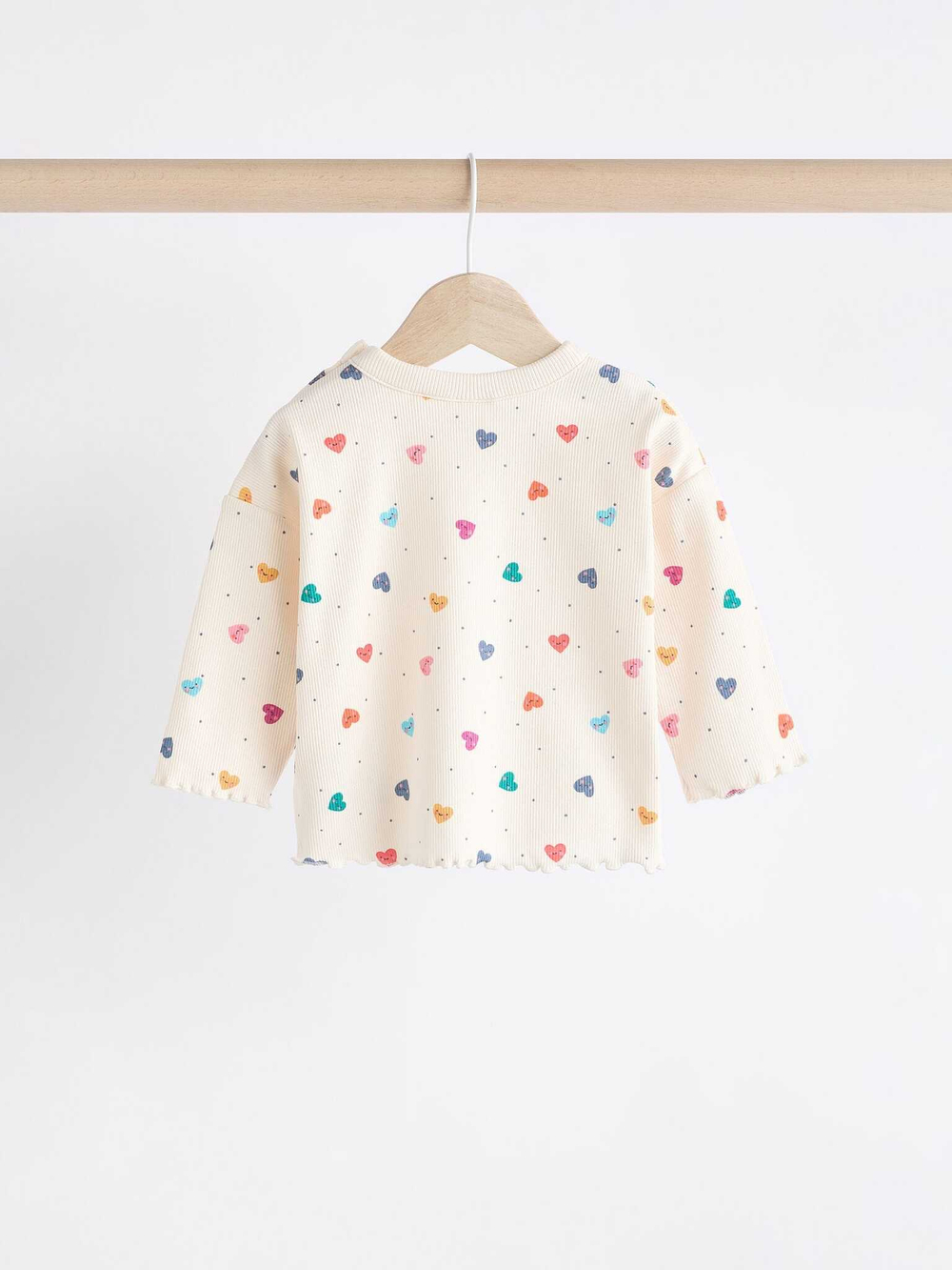 Лонгслив и легинсы в комплекте Next B46-301, Белый