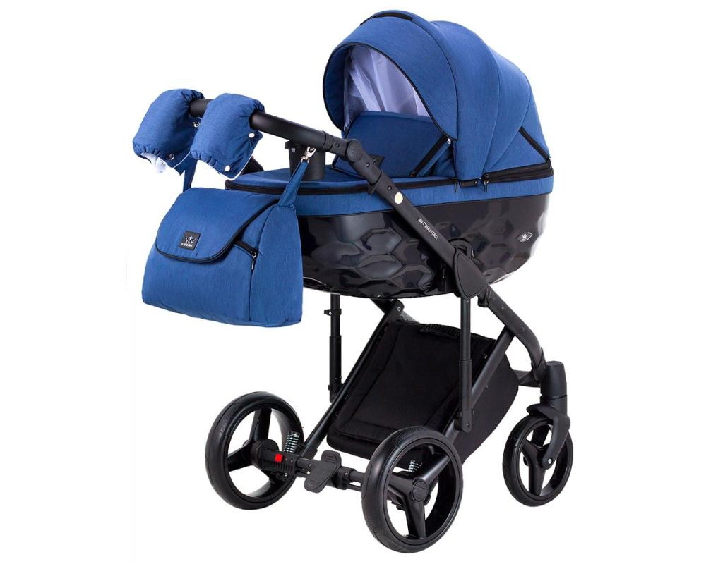 Детская коляска Adamex Chantal 3 в 1 C213 (ЧЕРНЫЙ)