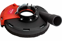 Кожух защитный с пылеотводом для угловой шлифмашины 125 мм WORTEX DS125P0018