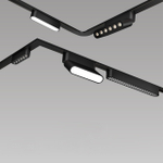 359066 SHINO NT23 177 черный Доп. адаптпер для создания поворотных светильников с арт. 359072, 359076, 359080 IP20 12W SMAL