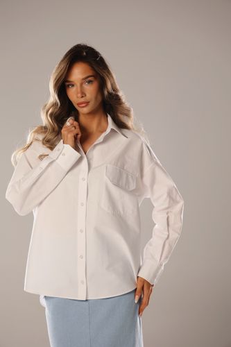 Рубашка в белом цвете из хлопка