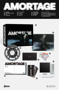 Альбом JISOO - AMORTAGE [PURPLE Ver. / BLACK Ver.] EXCLUSIVE EDITION