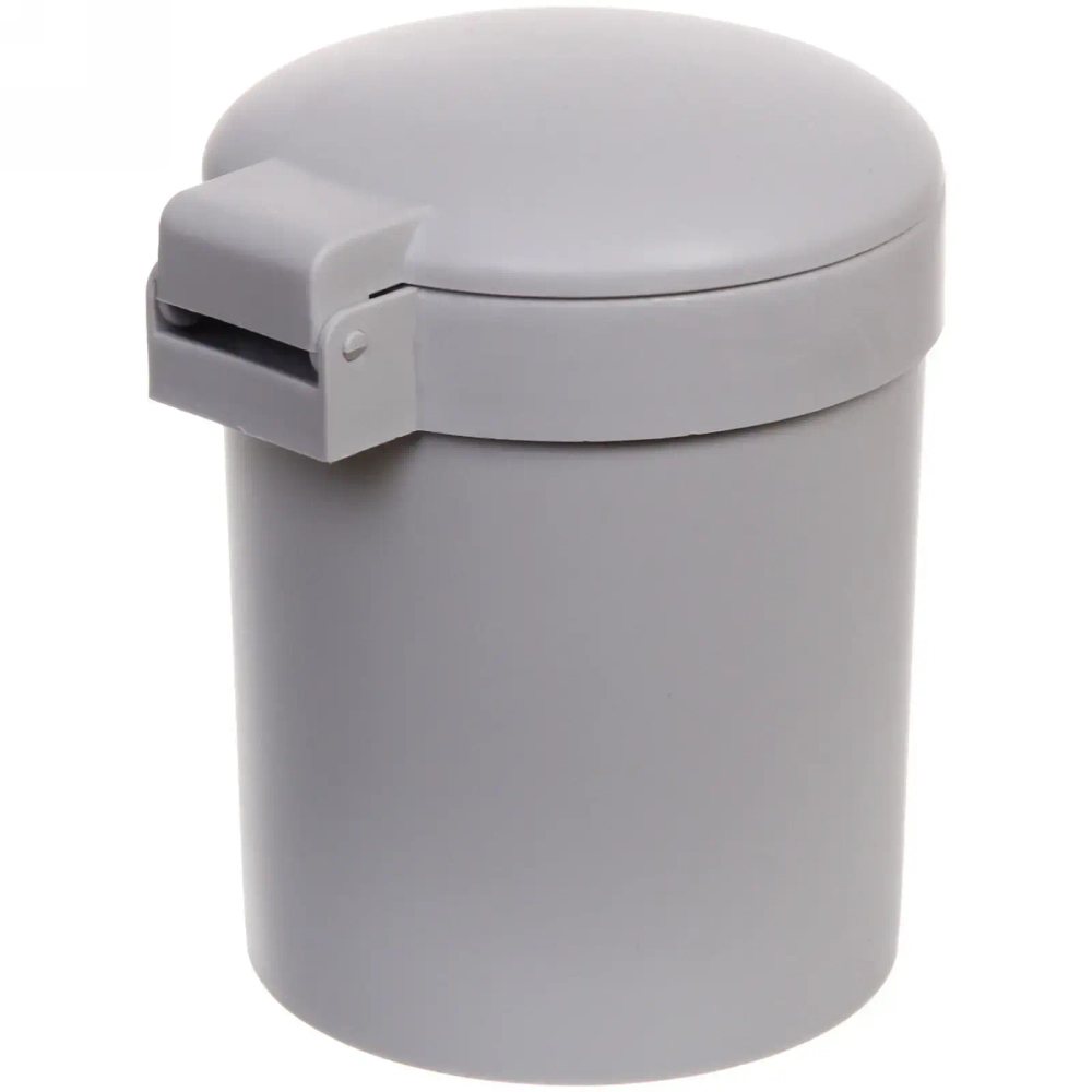 Контейнер для мусора 1,1л светло-серый