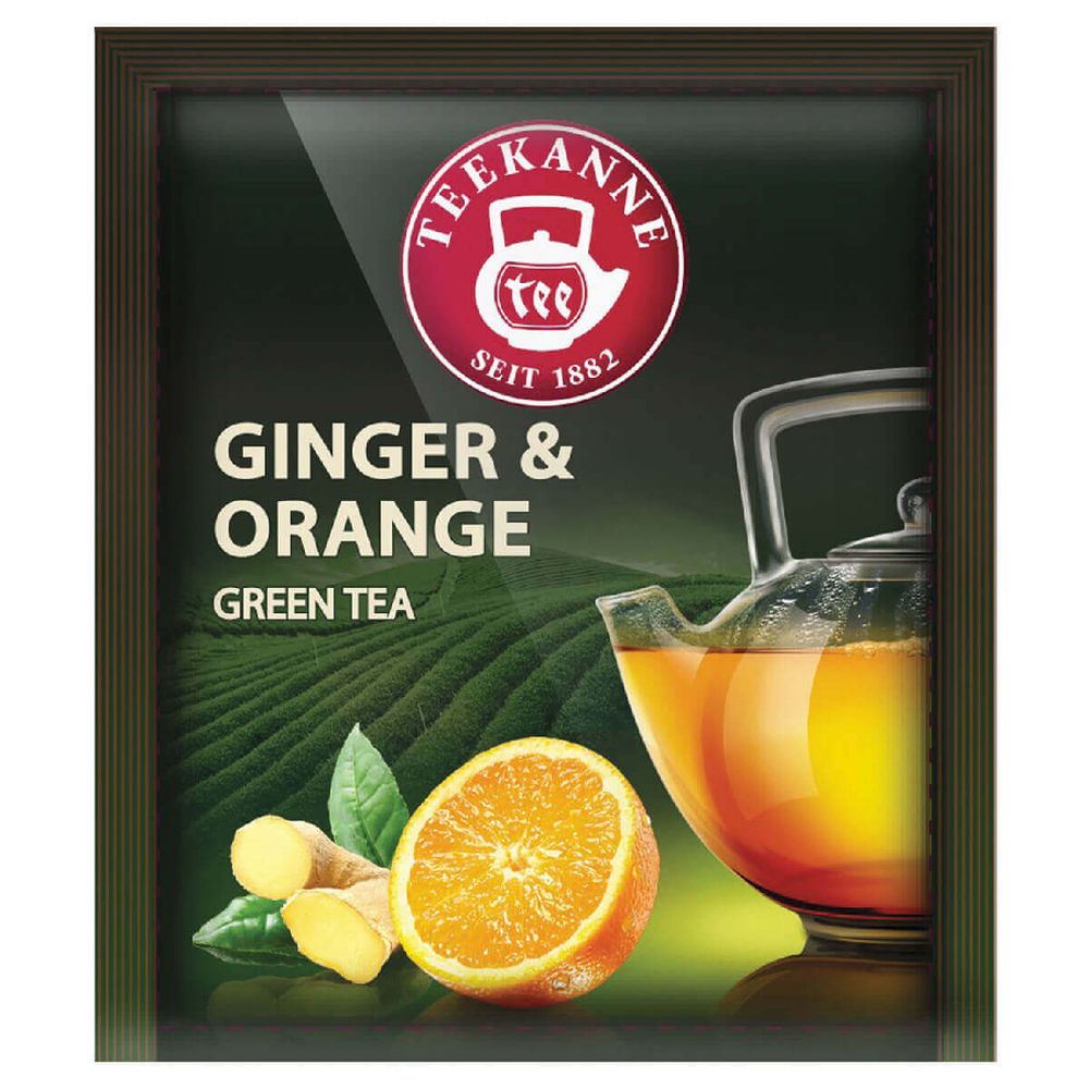 Чай зеленый Teekanne Ginger Orange в пакетиках 300х1.5г