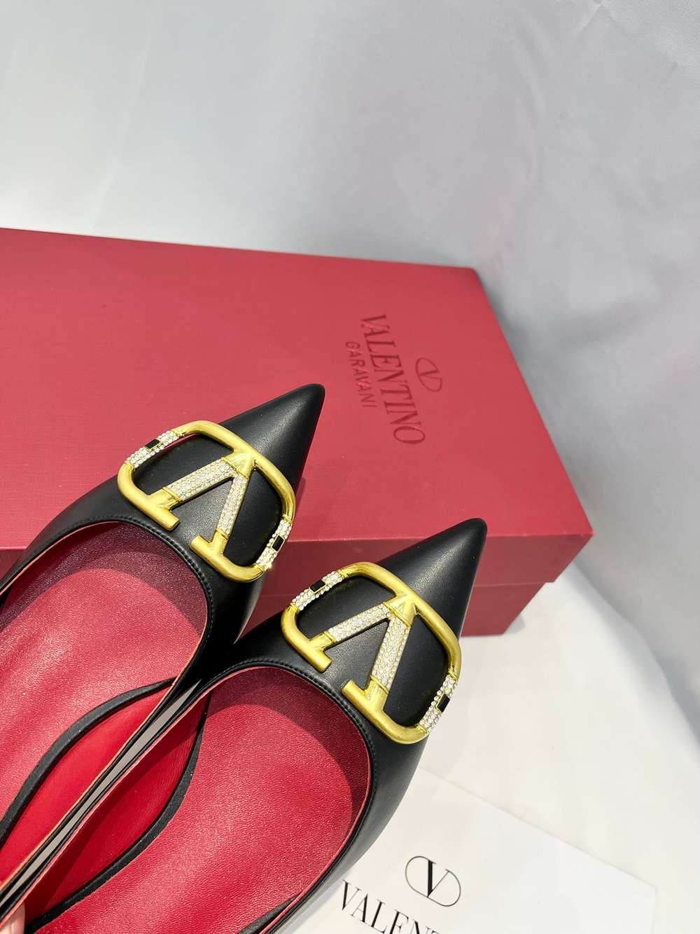 Valentino Vlogo Ballet Flat