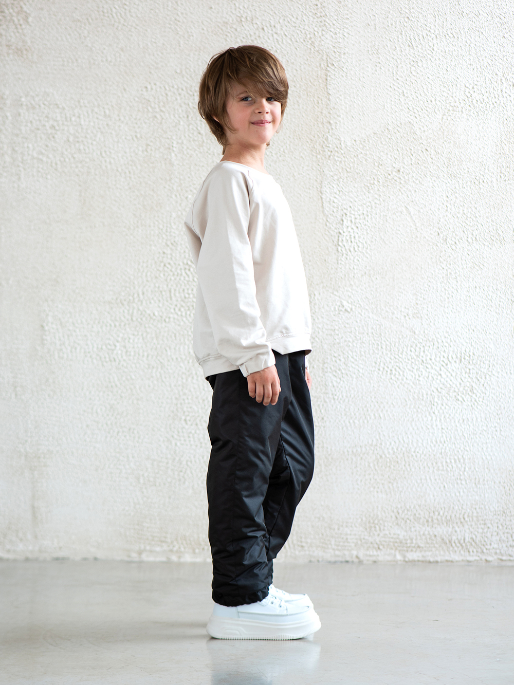 Утеплённые брюки чёрные NEW (размеры от 3 до 12 лет)