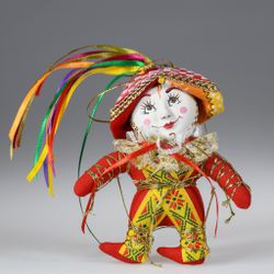 Ёлочная игрушка "Скоморох"