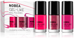 NOBEA Colourful Cocktail Party Set - Набор лаков для ногтей "Коктейльная вечеринка,