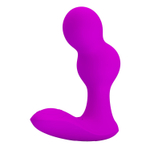 Лиловый вибростимулятор простаты Terrance с пультом ДУ