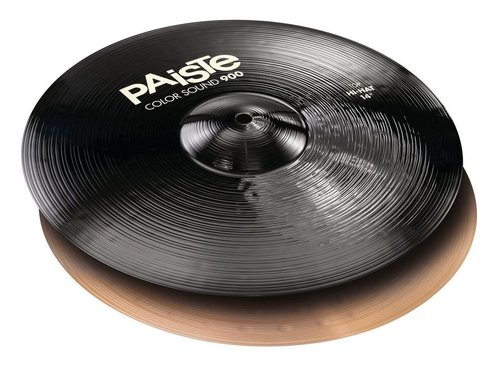 Тарелка Hi-Hat Paiste 14&quot; 900 Color Sound Black Hi-Hat