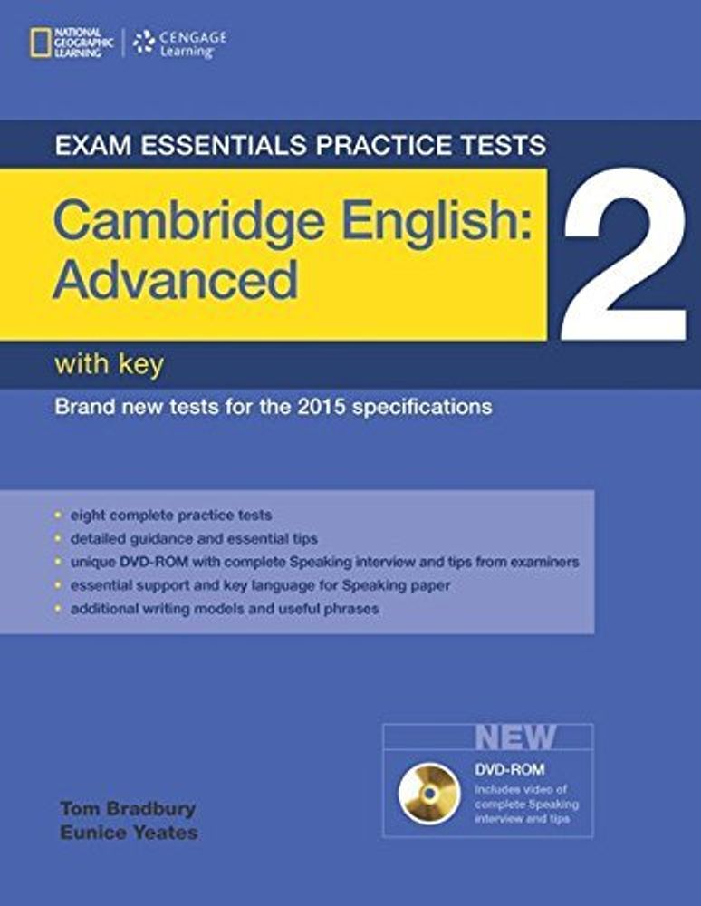 Exam Essentials: Cambr Adv Pract Test 2 w/key + DVD-ROM