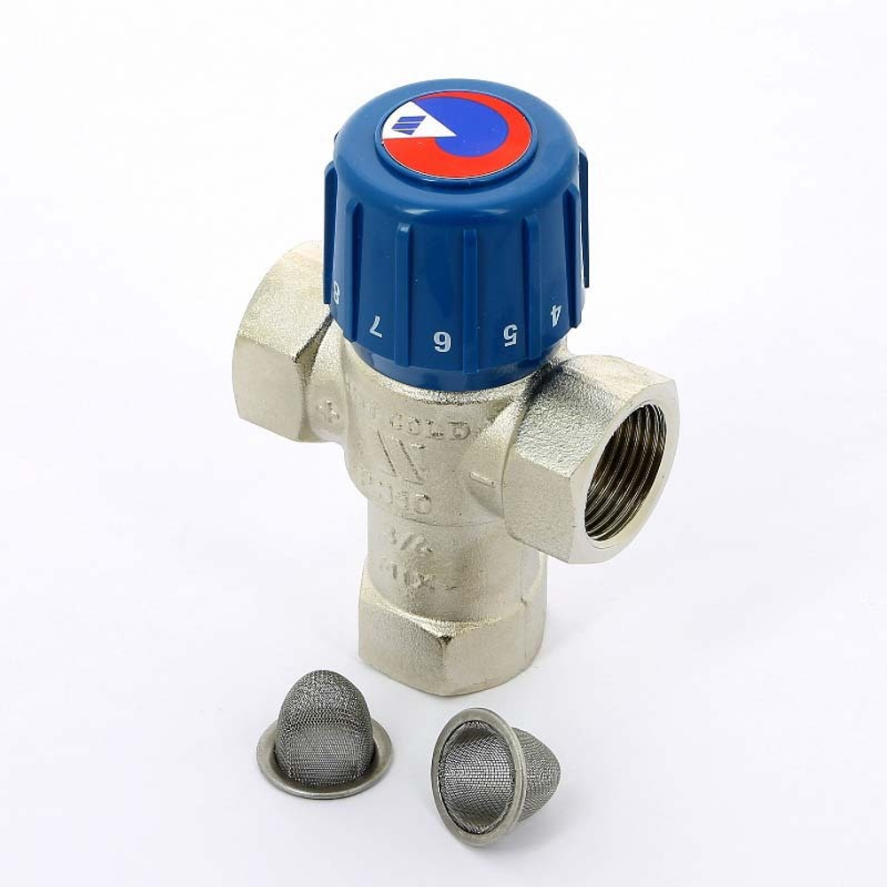 Термостатический смеситель WATTS "3/4"(25-50*С) для теплого пола 10017420