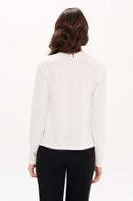 23373 Блузка женская (молочный)