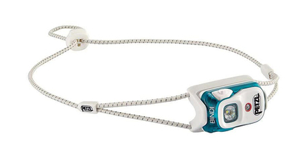 Фонарь светодиодный налобный Petzl Bindi зеленый, 200 лм, аккумулятор