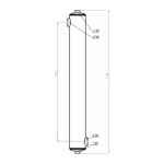 Водяной двухконтурный теплообменник 120 кВт