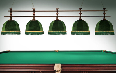 Лампа Аристократ-Люкс 3 5 плафонов - береза