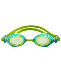 Очки для плавания Poseidon Blue/Lime, детский