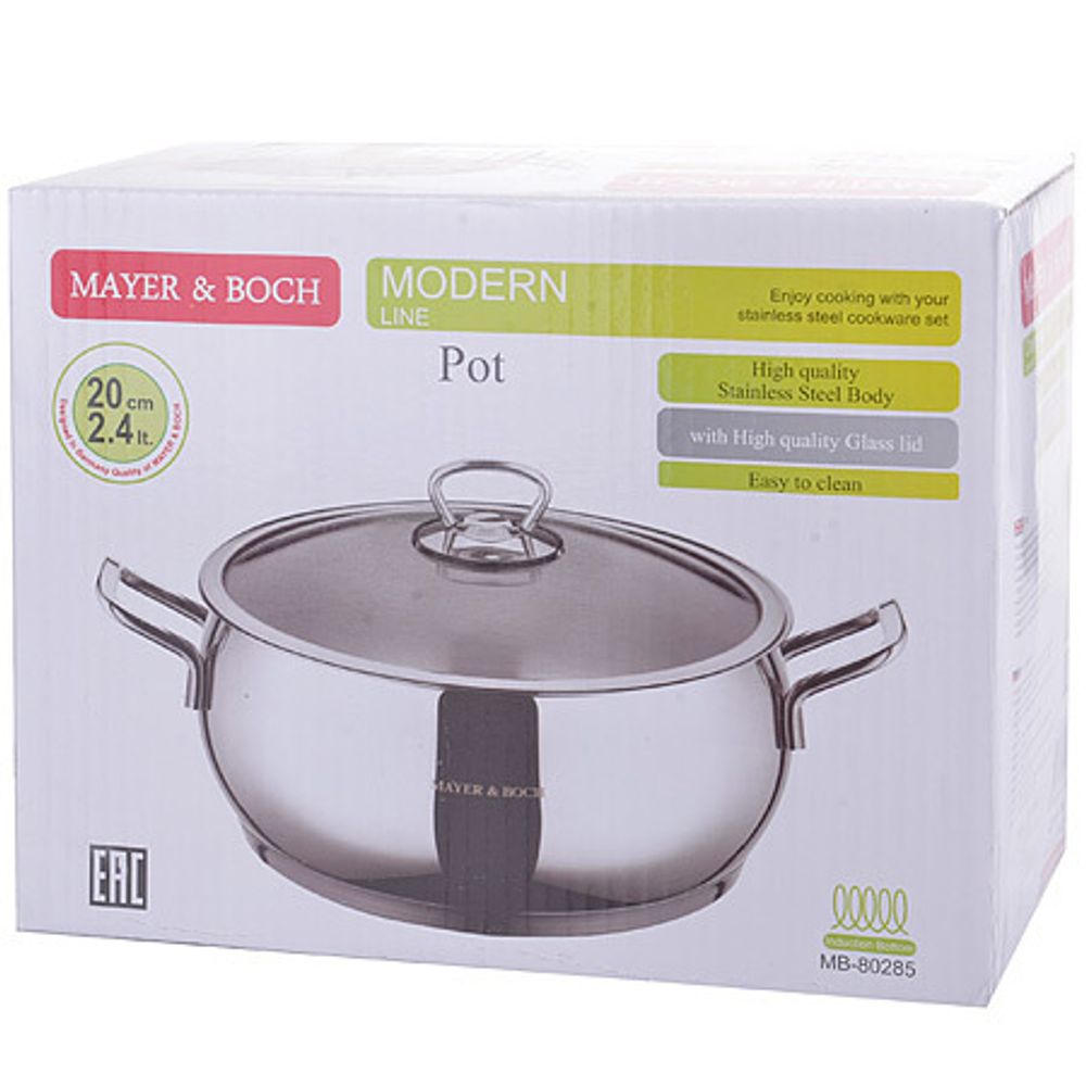 Кастрюля MAYER &amp; BOCH MB-80285 2,4 л