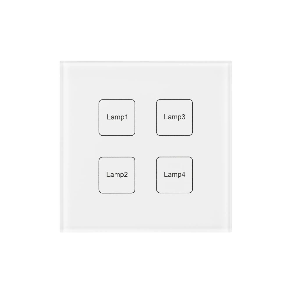 INTELLIGENT ARLIGHT Сенсорная панель DALI-901-11-ADDR-DIM-DT6-IN White (BUS) (IARL, IP20 Пластик, 3 года) 037192