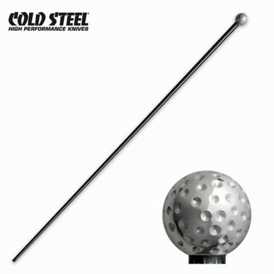 Трость Cold Steel SLIM STICK с метал.шариком,черная