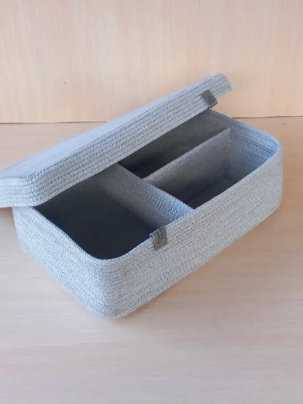 Корзина плетеная с крышкой