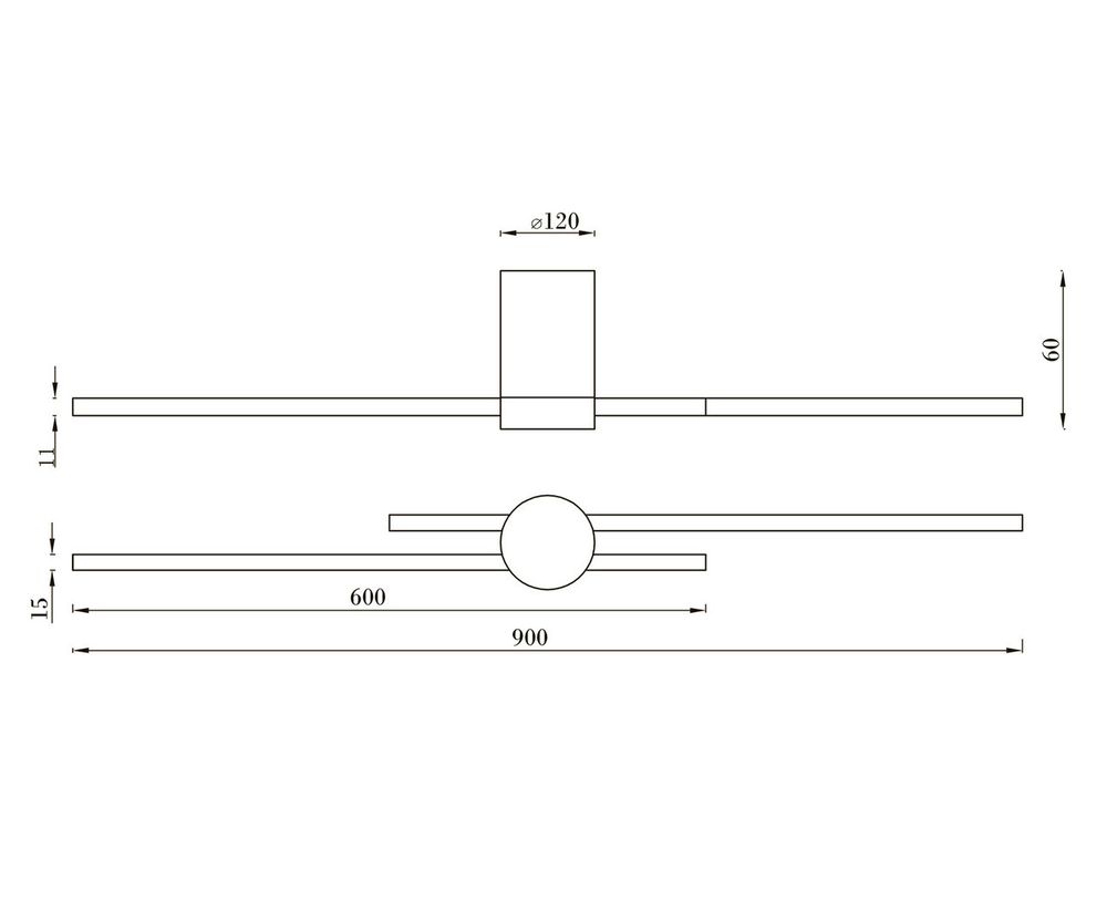 Kink Light 08428-902,19 Настенный светильник Лорин черный