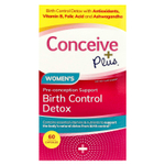 Conceive Plus, Детокс для женщин, противозачаточные, 60 капсул
