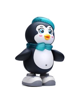 Игрушка детская Пингвин интерактивная со звуковым и световым эффектом (373-72А)