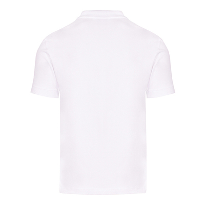 Мужское теннисное поло EA7 Man Jersey Polo Shirt - white