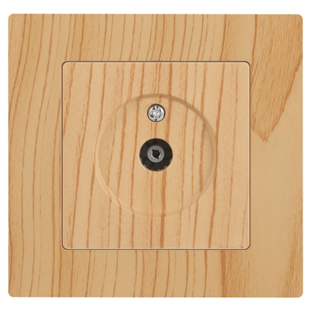 Розетка Intro Accent 6-301-11 TV одиночная, IP20, СУ, сосна