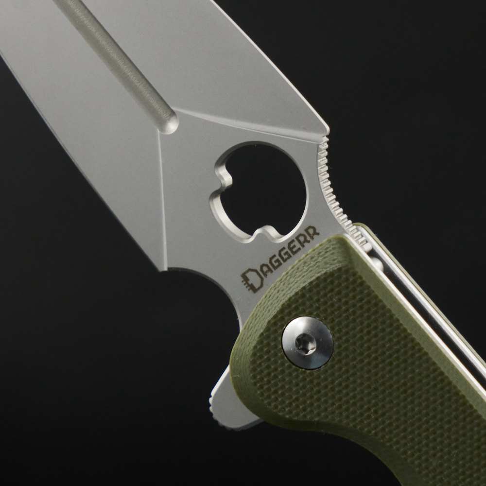 Нож складной Daggerr Arrow Olive BB VG10