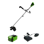 Аккумуляторный триммер Greenworks GD40BCBK2 40В (1 x 2 Ач, ЗУ) захват 400 мм, 7.1 кг, 2105707UA