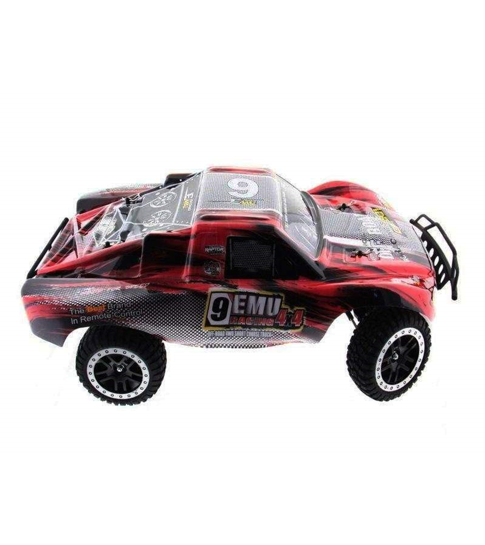 Радиоуправляемый шорт-корс Remo Hobby 9EMU TWINS MOTOR (красный) 4WD 2.4G 1/8 RTR