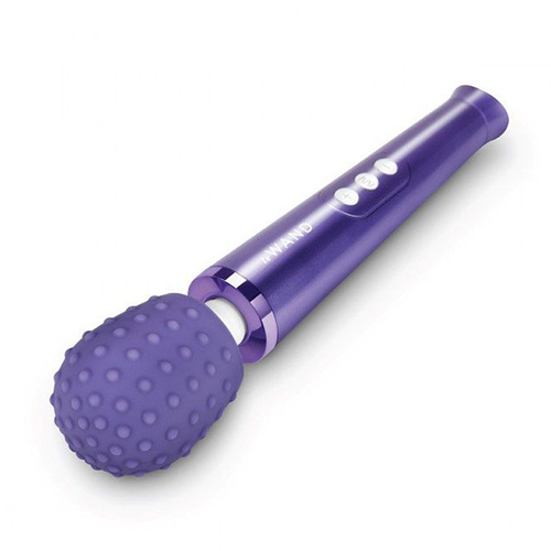 Набор из 2 фиолетовых текстурированных насадок для Le Wand Petite LW-019