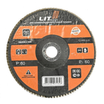 Диск лепестково-торцевой 125*22 А80 "LIT" (182446)