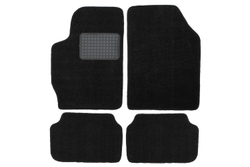 Коврики в салон для универсальные, 4 шт. (текстиль) KLEVERA0N002100