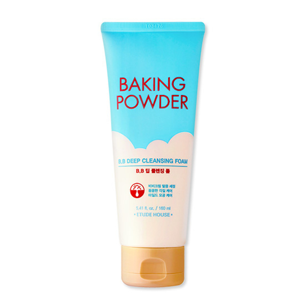 Глубоко очищающая пенка для умывания Etude House Baking Powder B.B Deep Cleansing Foam 160мл