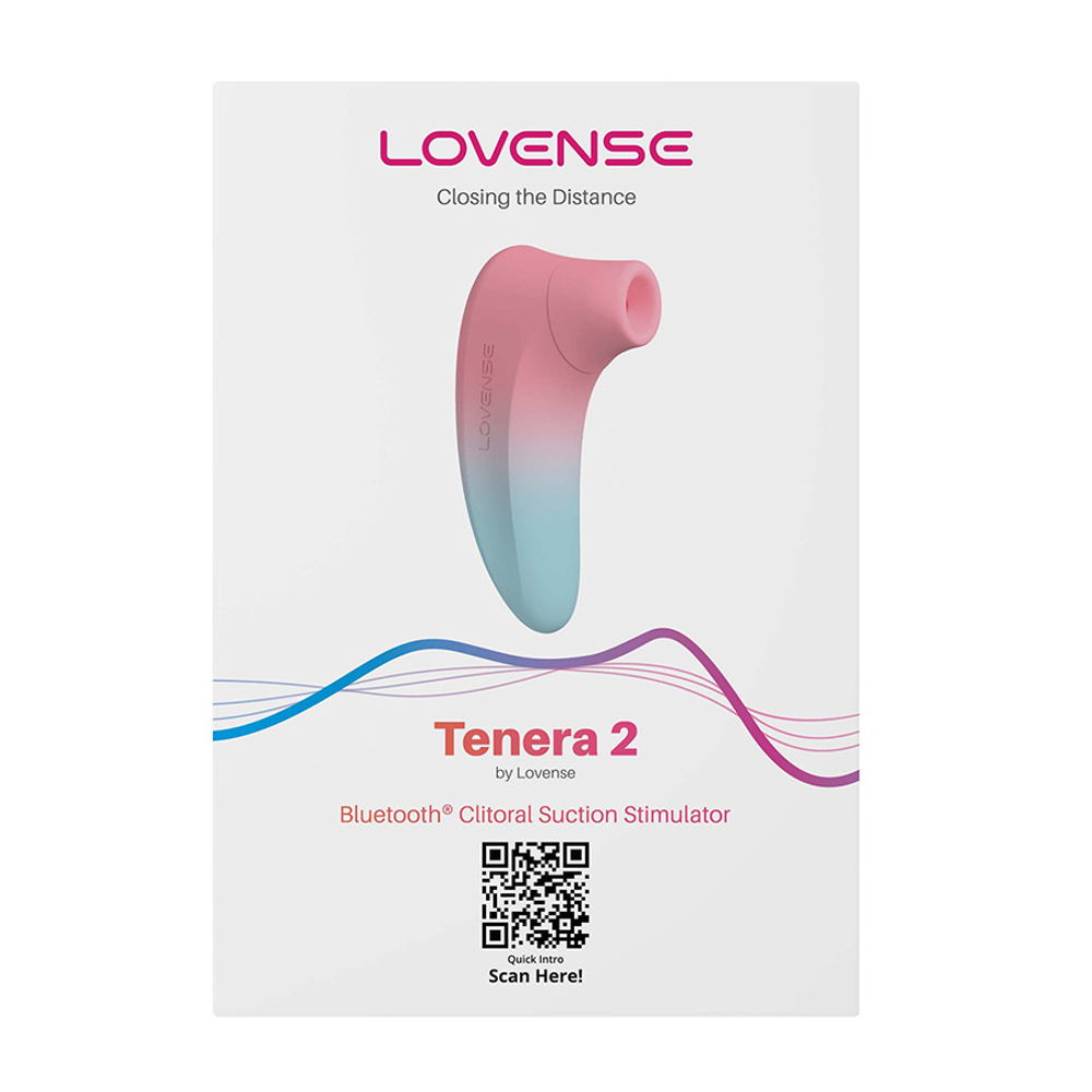 Вакуумно-волновой стимулятор клитора с управлением через приложение Lovense Tenera 2 PulseSense Pressure Wave Clitoral Stimulator