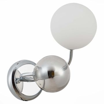 SLE220911-02 Светильник настенный Хром/Белый, Дымчатый G9 LED 2*5W FORMAE