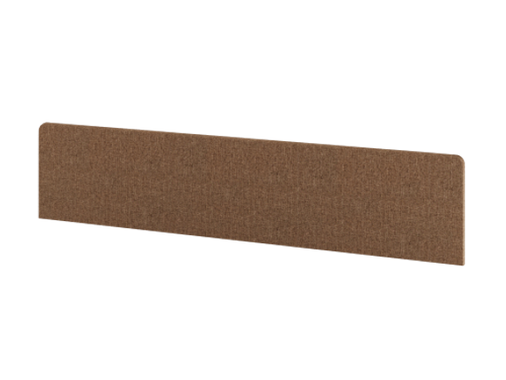 Экран фронтальный ЛДСП ткань Romeo 1650х370х32 512078-003 Пряная корица