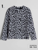 Лонгслив для девочки хлопок