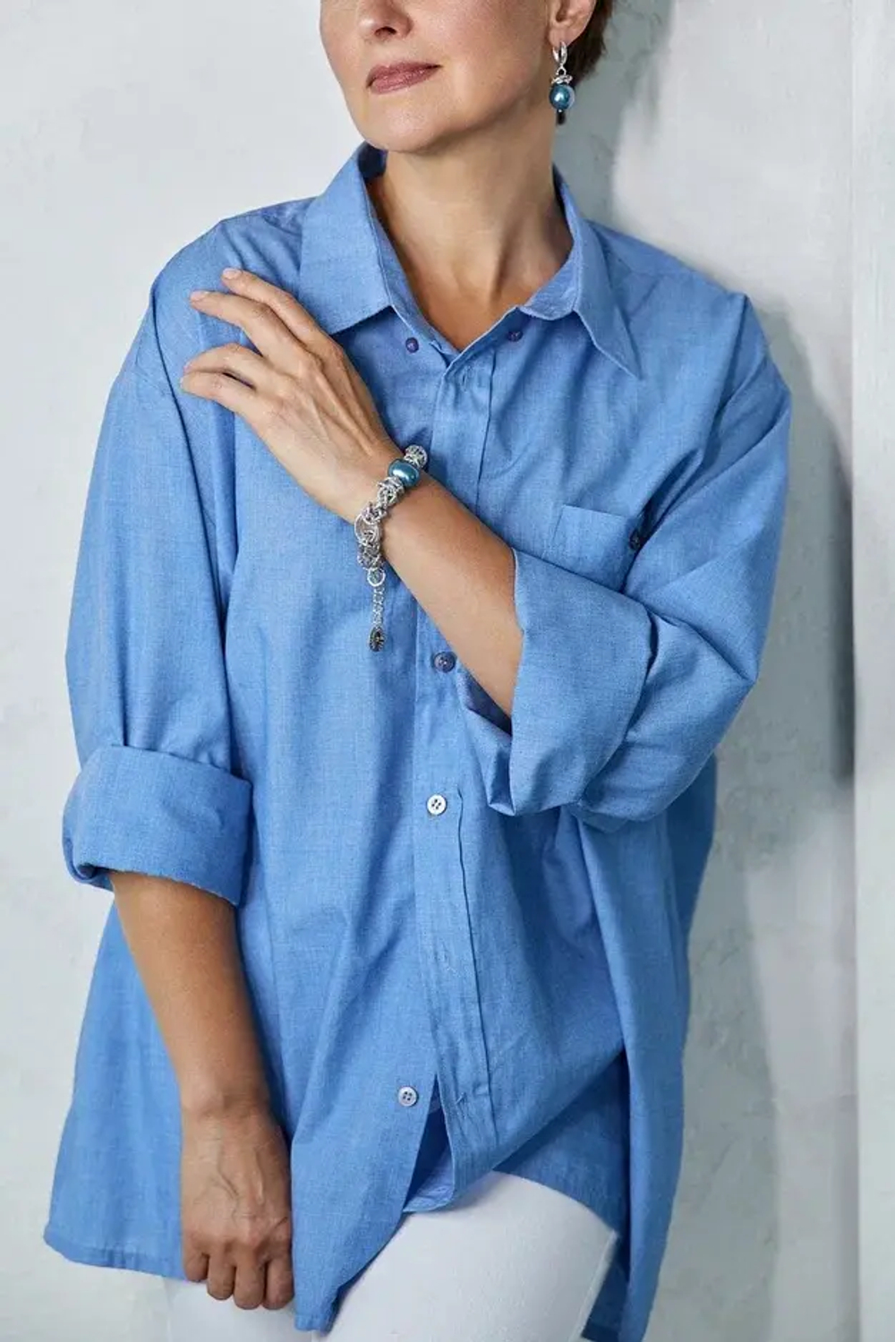 HMG 1131 S/Teal Браслет Византия арт.1290